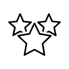 star favorite icon on transparent background for apps and websites