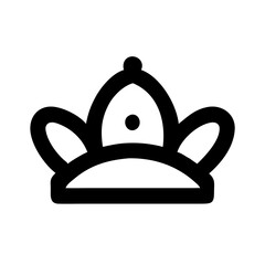 tiara icon on transparent background for apps and websites