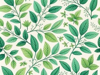 tiny green leaves pattern for textile design and digital papers,seamless background with green leaves, seamless floral pattern, seamless pattern with leaves