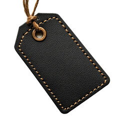 Price tag holder isolated on transparent background.