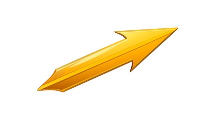 Cartoon Arrow Symbol Vector Illustration for Graphic Design Projects