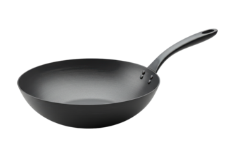 Modern wok pan,  versatile cooking vessel