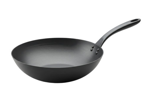 Modern wok pan,  versatile cooking vessel