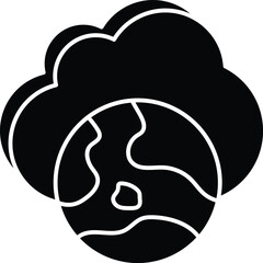 Networking Vector Glyph Icons and Illustrations Pack