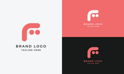 Futuristic AI Letter F Logo – Bold 3D Vector Tech Icon for Software, Business, and Web Design Templates