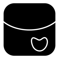 app icon, envelope, message, mail, pouch, heart, love, care, communication, chat, inbox, affection, romantic, contact, minimal, outline, black and white, symbol, emotion, mobile app, UI icon, social, 