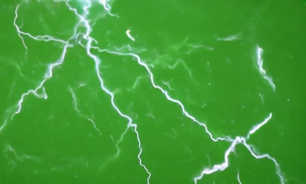 Lightening on the green screen