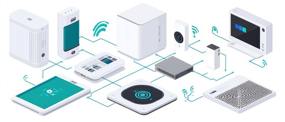 Smart Home Network:  A Visual Representation of Connected Devices