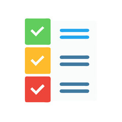 Checklist with Dots Icon Representing Task Option