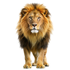 Obraz premium Lion isolated on transparent background 