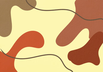 Abstract Pastel Camo Pattern in Earth Tones – Modern Background Design