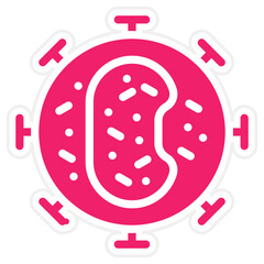 Vector Design Virus Icon Style