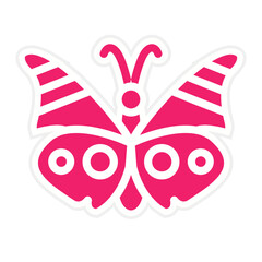 Vector Design Butterfly Icon Style