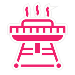 Vector Design Barbecue Icon Style