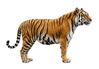 Obraz premium Tiger profile, standing