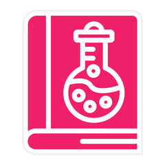 Chemistry Book Icon Style