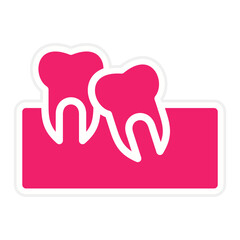 Wisdom Tooth Icon Style