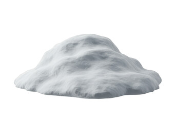 3D model of a pile of snow
