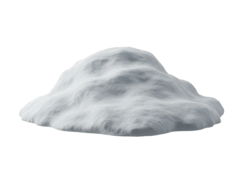 3D model of a pile of snow