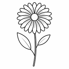 vector illustration of a flower