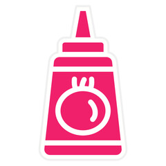 Tomato Sauce Icon Style
