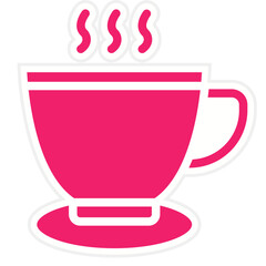 Tea Cup Icon Style