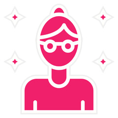 Grandmother Icon Style
