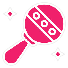 Rattle Icon Style