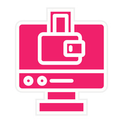 Digital Wallet Icon Style