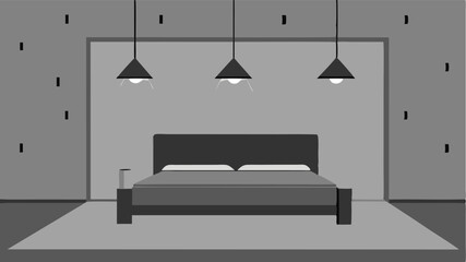 aquarium themed room with reef decorations