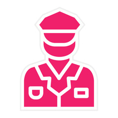 Army Captain Icon Style