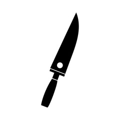 A flat knife logo design illustration PNG icon