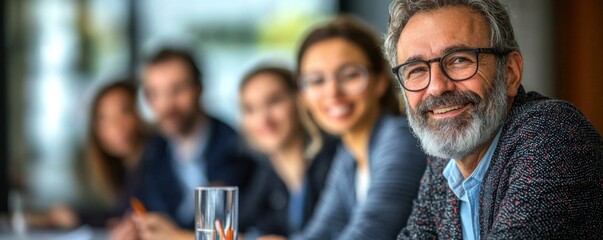In the heart of the corporate world, a dynamic team engages in product review discussions A sense of creative planning fills the modern office as professionals, representing a multi-ethnic business