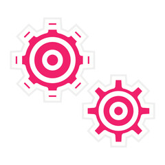 Cogwheel Icon Style