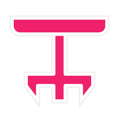 Fototapeta premium Table Icon Style