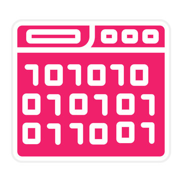 Hack Code Icon Style