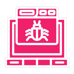 Website Hacked Icon Style