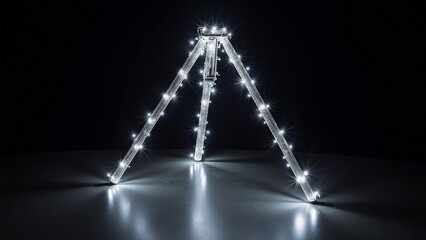 Geometric lines, triangular objects