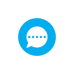 chat sign icon vector design