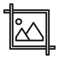 Graphic Design Icon - Vector Illustration,graphic design line