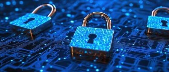 Cybersecurity: Digital Locks Protecting Data Integrity