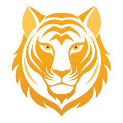 Aggressive Tiger Head – Wildlife Logo Vector Design