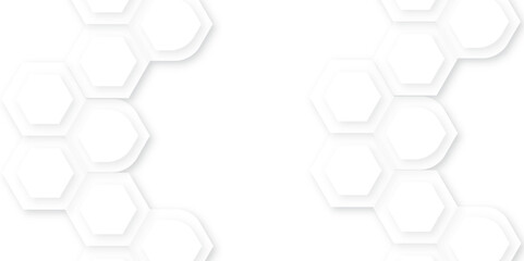 Geometric hexagonal honeycomb polygon science biology background. An abstract image with hexagonal shapes