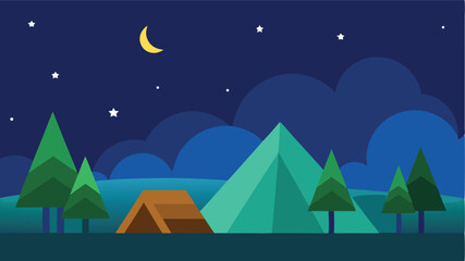 Obraz premium misty morning forest landscape background vector