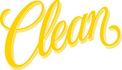 Obraz premium Clean.