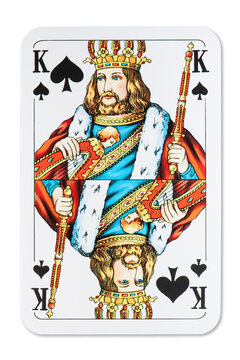 Playing Card King of Spades French Deck