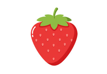 Red strawberry graphic