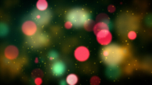 Winter Holiday Bokeh BackGround