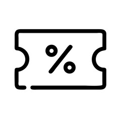 discount voucher promotion vector flat icon for marketing apps and websites
