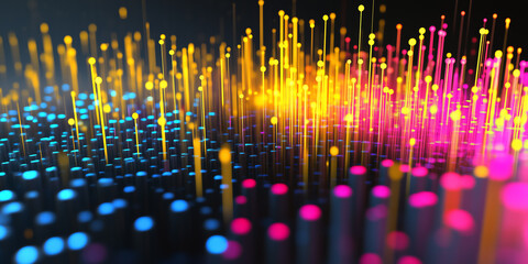 Fototapeta premium Highlighting Decentralized Value Within Distributed and Autonomous Business Networks